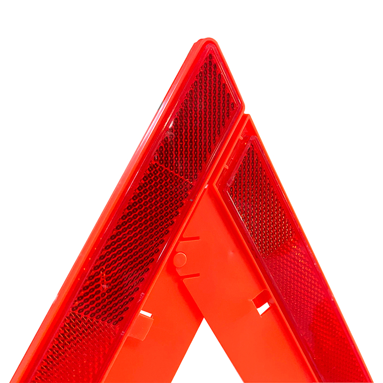 Emergency Warning Kit Dot Early Warning Device Triangle Prismatic Reflective Film Pvc Cone 